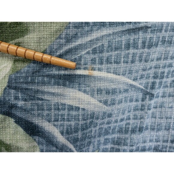 Tommy Bahama Shirt Mens XLX Blue Floral Print Silk Short Sleeve Beach Hawaiian - Picture 4 of 10